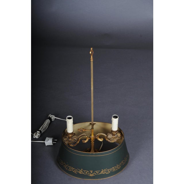 Empire Table Lamp in Gold-Plated Bronze, 1900s For Sale - Image 11 of 15