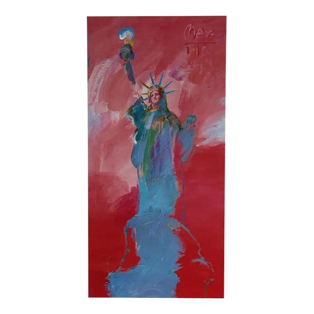 Statue of Liberty 5, Peter Max For Sale