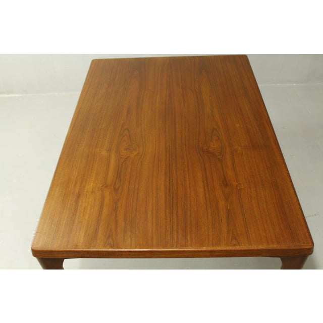 Vintage Danish Teak Dining Table by Henning Kjaernulf for Vejle Mobelfabrik, Denmark, 1960s For Sale - Image 14 of 15