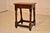 Brown 19th Century English Oak Joint Stool For Sale - Image 8 of 9