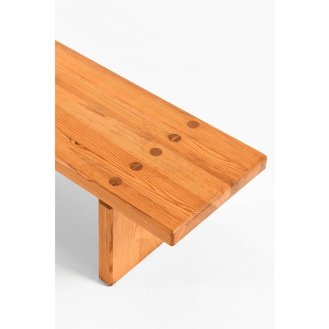 Pine Benches by Sven Larsson, 1970s, Set of 2 For Sale - Image 3 of 7