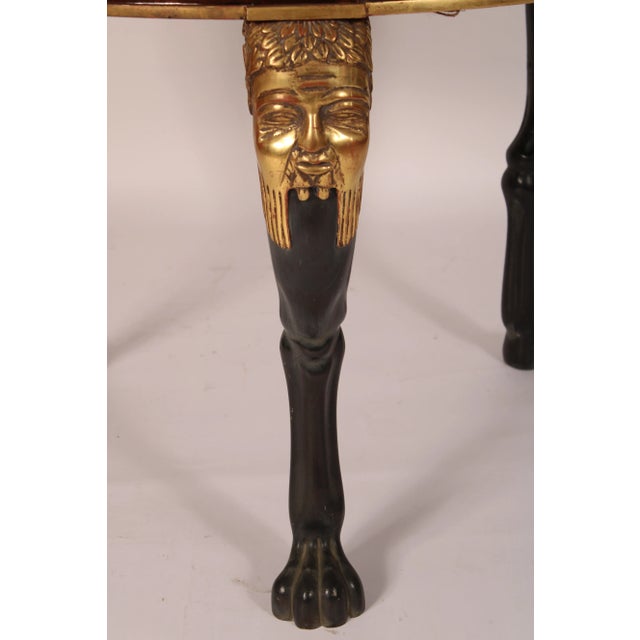 Quatrain for Dessin Fournir First Empire Style Masked Gueridon For Sale - Image 4 of 10