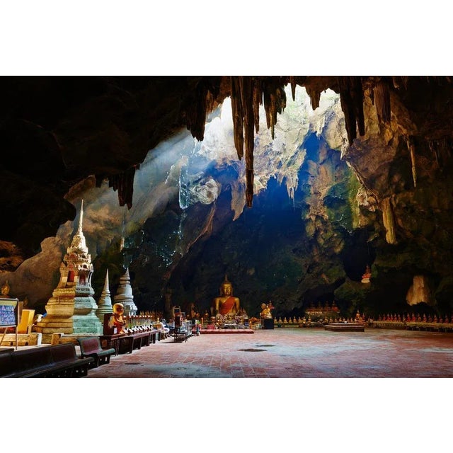Tuul & Bruno Morandi, Thailand, Petchaaburi, Yai Suwannaram Buddhist Cave, Photographic Paper, in Flawless conditions....