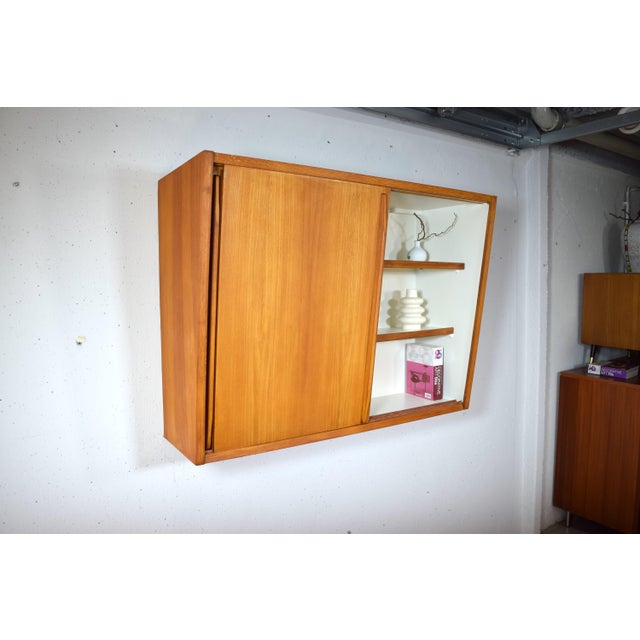 Mid-Century Modern Mid-Century Wall Cabinet by Monke Möbel, 1950s For Sale - Image 3 of 10