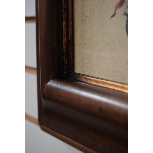 Brown 1980s Set of 4 Framed Balloon Prints on Board For Sale - Image 8 of 10