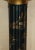 Chinese Neoclassical Style Chinoiserie Lacquered Torcheres Columns, 1920s, Set of 2 For Sale - Image 4 of 11