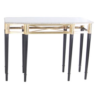 Vintage Neoclassical Console Table, 1970s For Sale