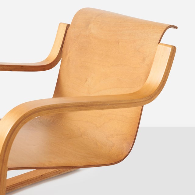 1930s 1930s Rare Model 31 Lounge Chair by Alvar Aalto For Sale - Image 5 of 6