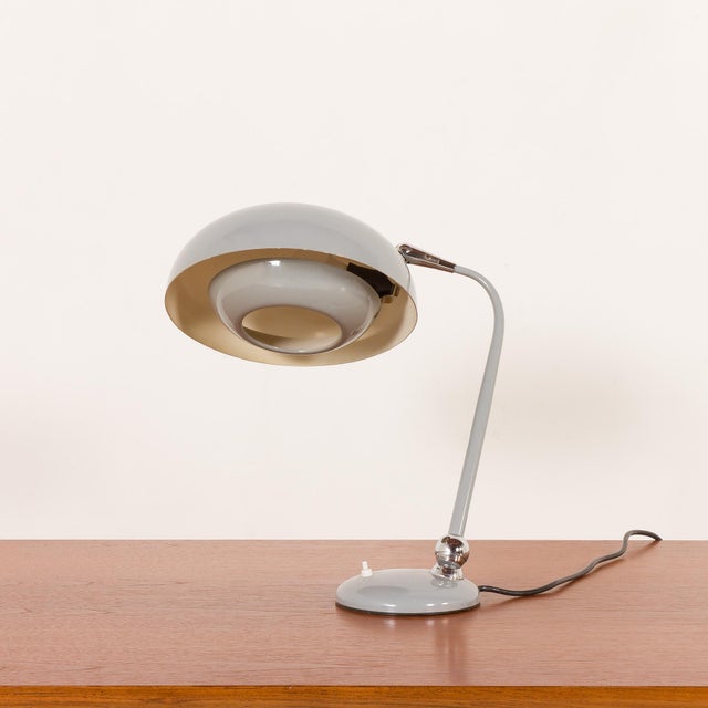 Mid-Century Modern Mid-Century Italian Desk Lamp attributed to Stilnovo, 1960s For Sale - Image 3 of 15