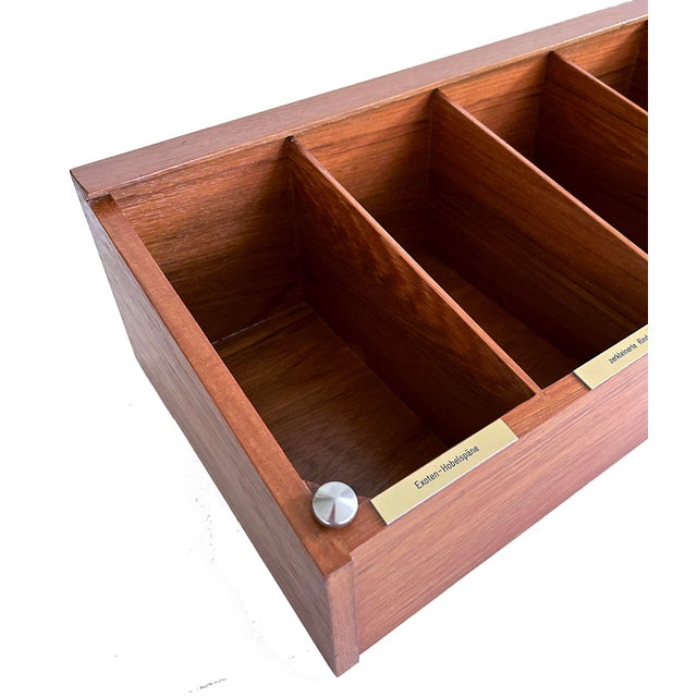 1960s Large Vintage Storage Shelf in Teak, 1960s For Sale - Image 5 of 11