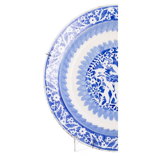 Earthenware Plate, 19th Century For Sale - Image 3 of 8