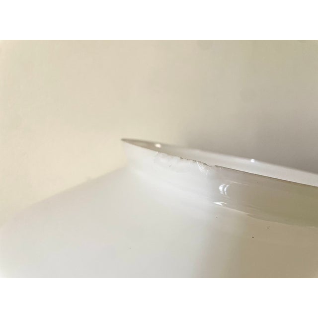 Opaline Globe Table Lamp, 1980s For Sale - Image 4 of 8