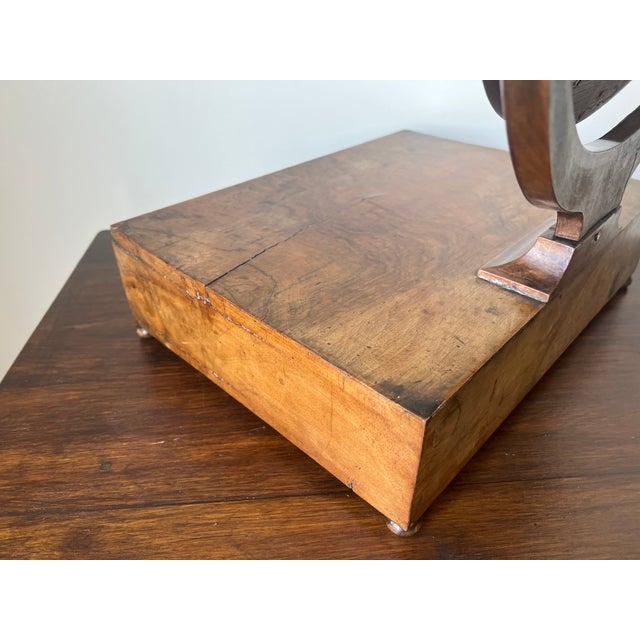 Antique French Walnut Dressing Table Mirror with Drawer, 1890s For Sale - Image 10 of 18