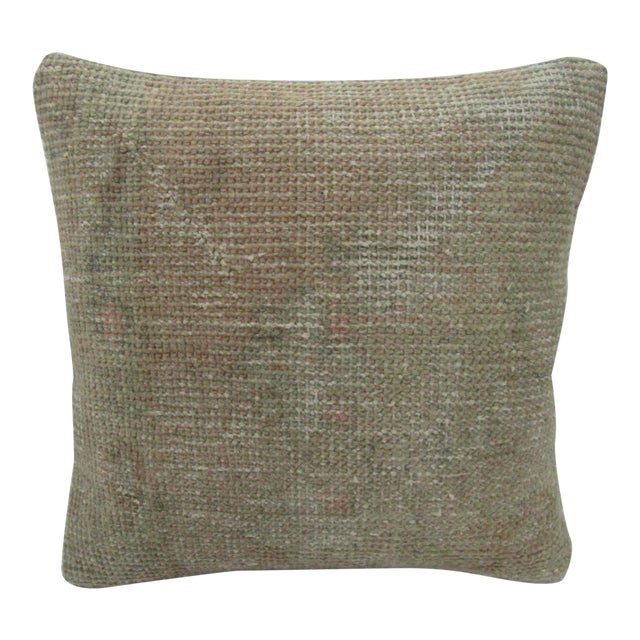 Faded Distressed Pillow Cover For Sale