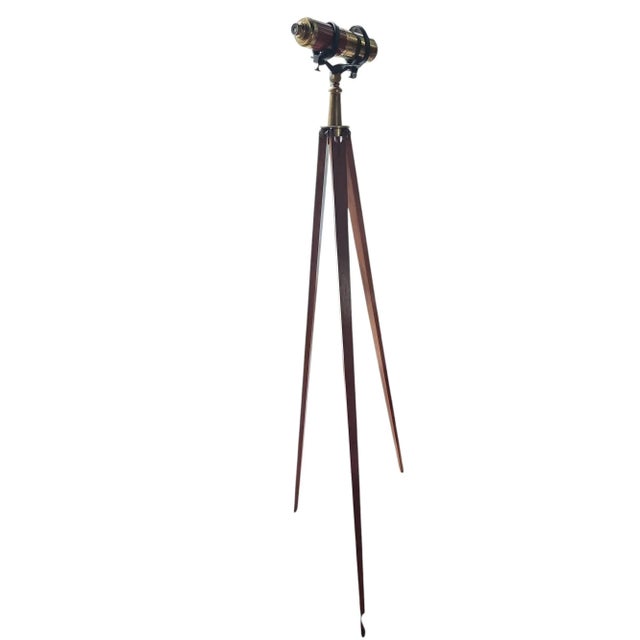 Victorian 19th Century Dolland of London Brass Draw Telescope For Sale - Image 3 of 12