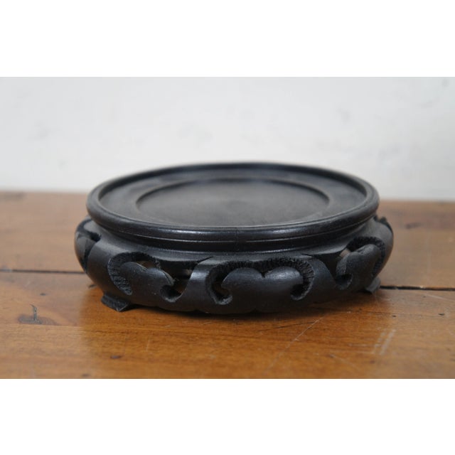 Mid 20th Century Chinese Cloisonne Floral Chrysanthemum Butterfly Scalloped Centerpiece Bowl For Sale - Image 11 of 12