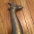 70’s Brass Giraffe Large 32.5" For Sale - Image 12 of 12