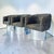 Incredible set of three 1970s swivel tub chairs designed by Leon Rosen for Pace Collection. Chairs sit on a high, polished...