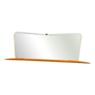 Brown Mirror, Italy, 1960s For Sale