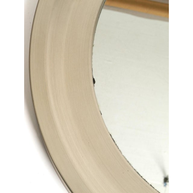 Gray Nickel Narciso Mirror by Sergio Mazza for Artemide, 1960s For Sale - Image 8 of 14