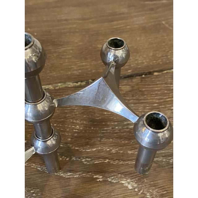 Vintage Modular S22 Candleholders, 1970, Set of 4 For Sale - Image 11 of 18