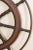 Wood Antique Nautical 52 Inch Wooden Ships Wheel For Sale - Image 7 of 12