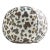 The House of Scalamandré Rosette Woven Sphere Pillow, Haze For Sale