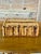 Coffee Vintage Tortoiseshell Bamboo & Woven Rattan Tissue Box Cover For Sale - Image 8 of 11