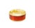 Authentic 18K Yellow Gold Wide Insert Band by Hidalgo, featuring bold red enamel for a vibrant and luxurious statement...