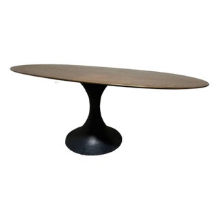 Julian Chichester Dakota Oval Dining Room Table For Sale