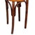 Brown Late 19th Century Victorian Vienna Bent Oak & Cane Low Stool Attributed Thonet For Sale - Image 8 of 8