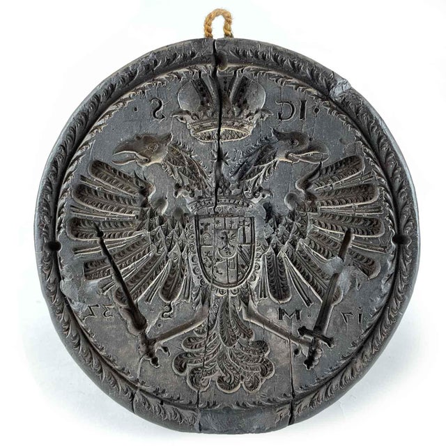 Brown Dark Wax Butter Mold, 1737 For Sale - Image 8 of 8