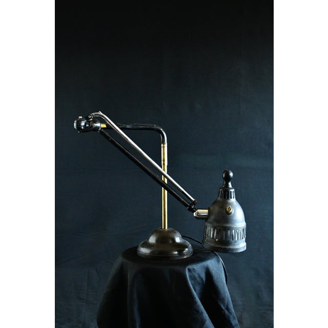 American 1920s Ritter Dental Desk Lamp For Sale - Image 3 of 13