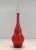 Glass Red Glass Design Bottle, Circa 1970 For Sale - Image 7 of 13