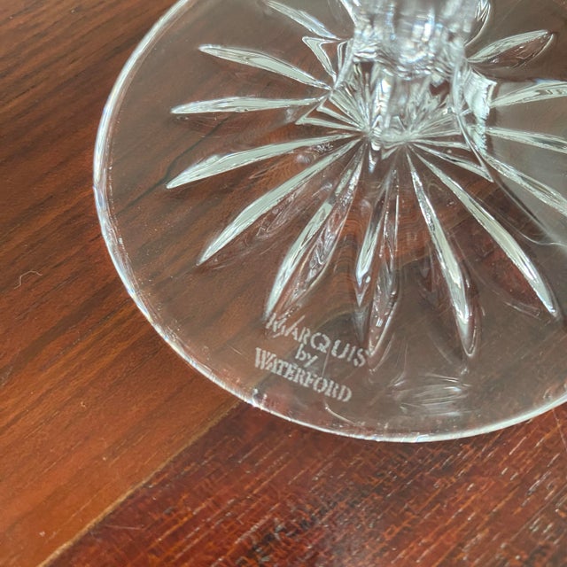 Traditional 1980s Marquis by Waterford Brookside Goblet For Sale - Image 3 of 9