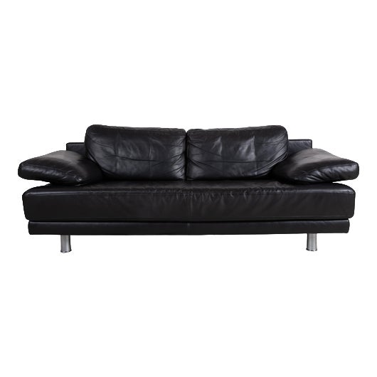 355 Three-Seater Sofa in Leather from Rolf Benz For Sale