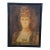 Antique English Tin Portrait Painting Queen Alexandra of Denmark Pub Art Sign 48" For Sale