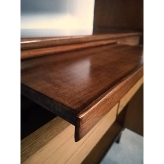 Textile Vienna Straw Sideboard in the style of Charlotte Perriand and Pierre Jeanneret For Sale - Image 7 of 17