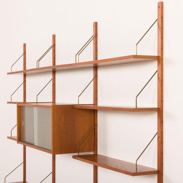 Teak Shelving Unit by Preben Sorensen for PS System, Randers, 1960s For Sale - Image 13 of 18