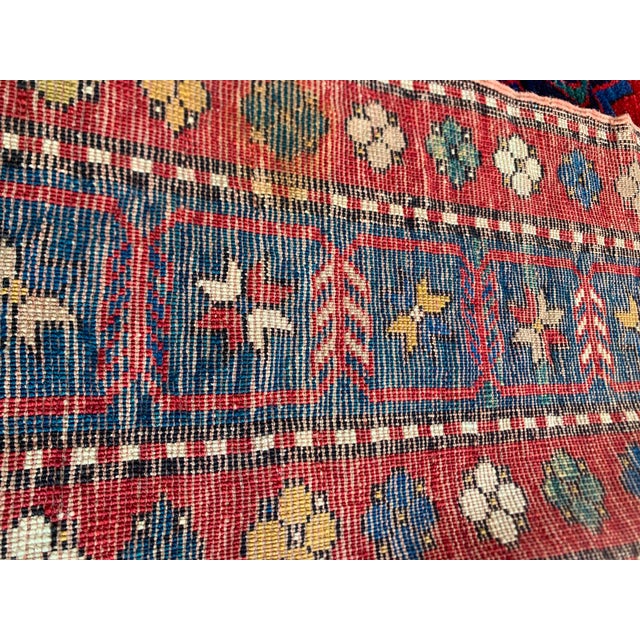 Antique Borchalu Kazak Caucasian Rug 6'3" X 11' Circa 1870 For Sale - Image 17 of 18