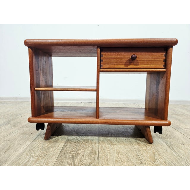 Scandinavian Teak TV Hi-Fi Cabinet, 1970s For Sale - Image 12 of 13