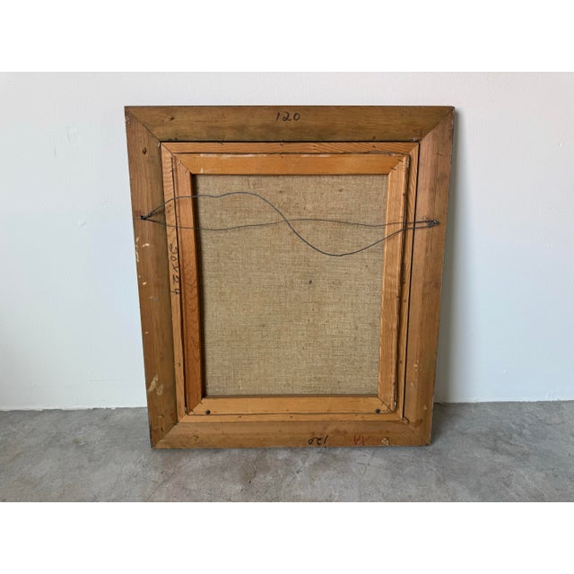 Vintage Floral Still Life Oil on Canvas Painting by Edvi Illés – Framed For Sale - Image 10 of 10