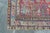 Textile 1900s Antique Red Distressed Geometric Handwoven Runner - 4’2.5” X 10’ For Sale - Image 7 of 11