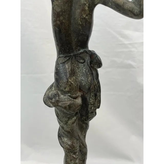 Nymphs Carrying Urns, Boy and Girl Statues, a Pair For Sale In Atlanta - Image 6 of 13