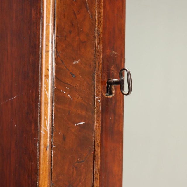 Louis Philippe Wardrobe in Walnut and Burl Walnut For Sale - Image 6 of 10
