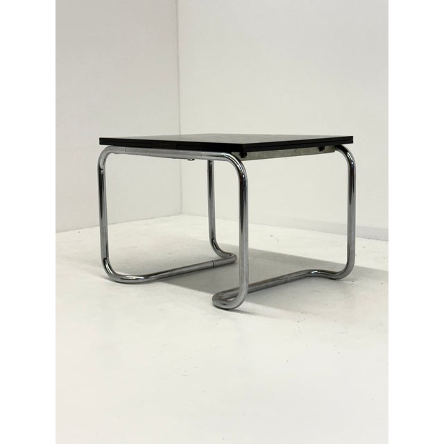 Giotto Stoppino Acerbis Dining Table with Black Oak Top by Giotto Stoppino, 1970s For Sale - Image 4 of 10