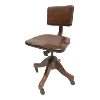 1930s Vintage Stenographer's Chair For Sale
