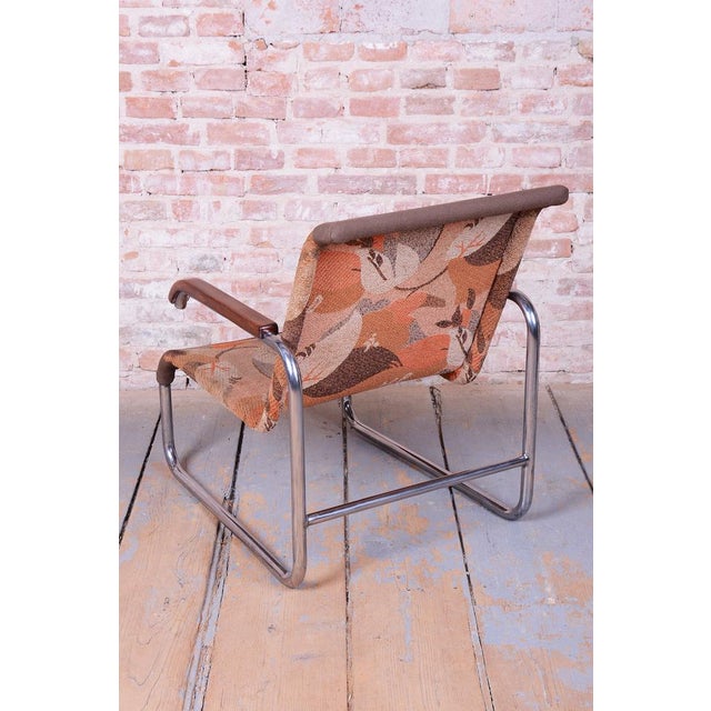 Czech Bauhaus Chrome Armchair by Marcel Breuer for Thonet, 1930s For Sale - Image 9 of 13