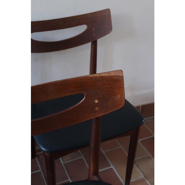 Danish Teak Dining Chairs in the manner of Henry Walter Klein, 1960s, Set of 5 For Sale - Image 10 of 18