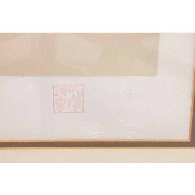 1990s John Lennon Two Is One 1969 Signed Etching on Paper 203/300 Yoko Ono 1991 For Sale - Image 5 of 7